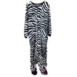 Nick & Nora Zebra Print Sleepwear Women's‎ Size XXL